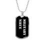 Military Niece v3 - Luxury Dog Tag Necklace