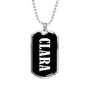Clara v02 - Luxury Dog Tag Necklace