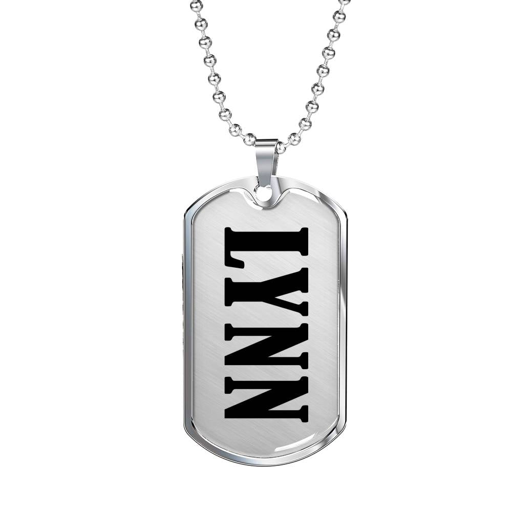 Lynn v01 - Luxury Dog Tag Necklace