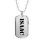 Isaac - Luxury Dog Tag Necklace