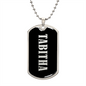 Tabitha v02 - Luxury Dog Tag Necklace