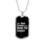 Scottish Fold Longhair v2 - Luxury Dog Tag Necklace
