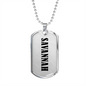 Savannah v01 - Luxury Dog Tag Necklace