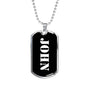 John v1 - Luxury Dog Tag Necklace