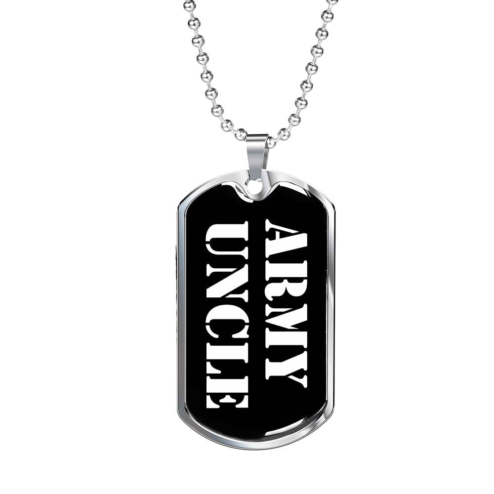 Army Uncle v3 - Luxury Dog Tag Necklace