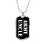 Army Uncle v3 - Luxury Dog Tag Necklace