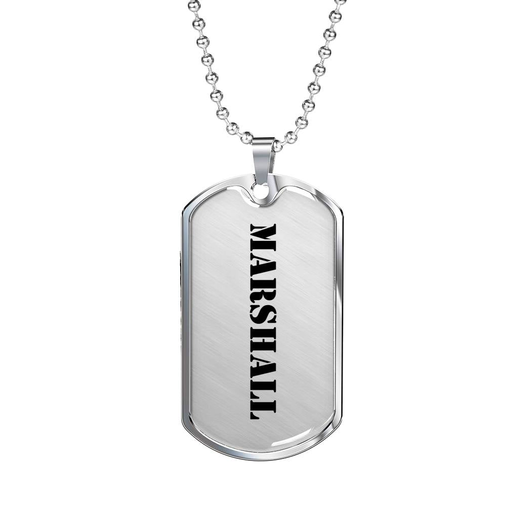Marshall - Luxury Dog Tag Necklace