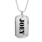 Joey - Luxury Dog Tag Necklace