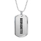 Bernadette v01 - Luxury Dog Tag Necklace