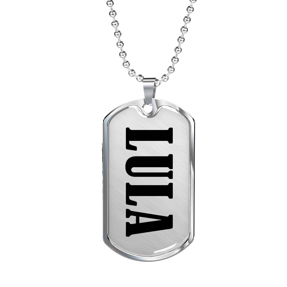 Lula v01 - Luxury Dog Tag Necklace