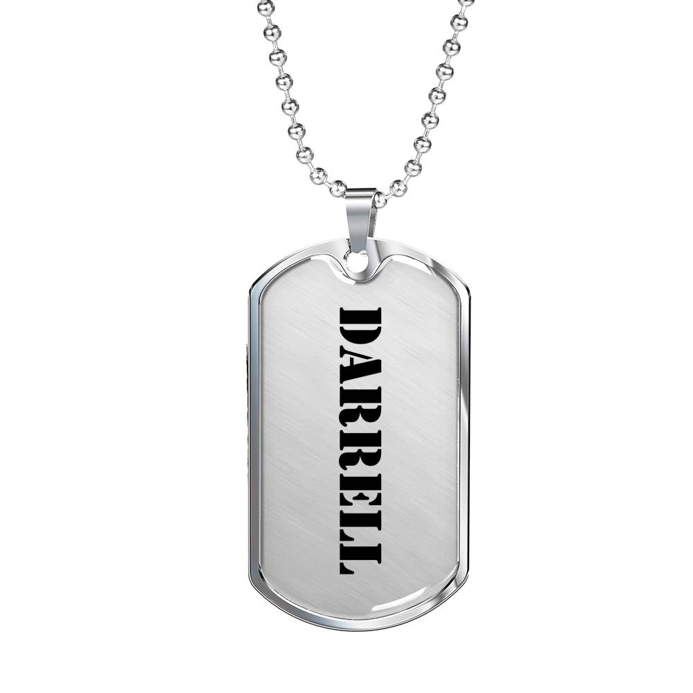 Darrell - Luxury Dog Tag Necklace