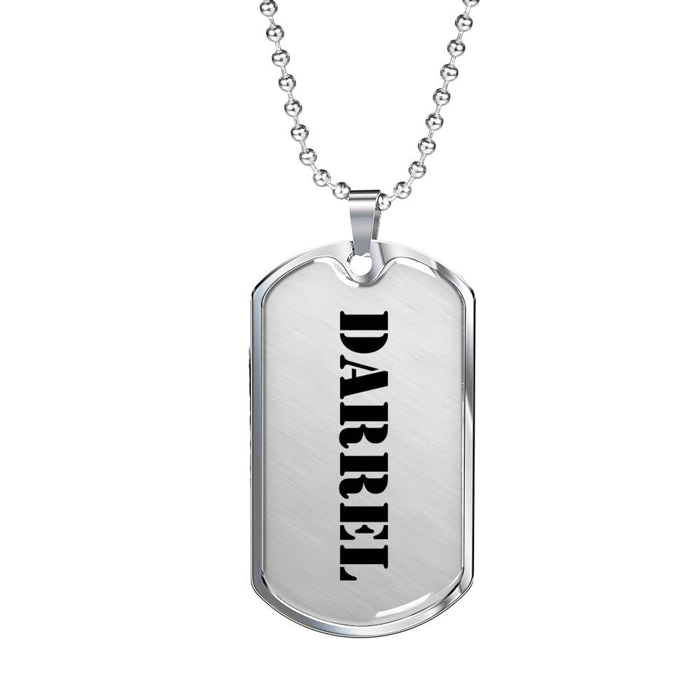 Darrel - Luxury Dog Tag Necklace