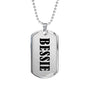 Bessie v01 - Luxury Dog Tag Necklace