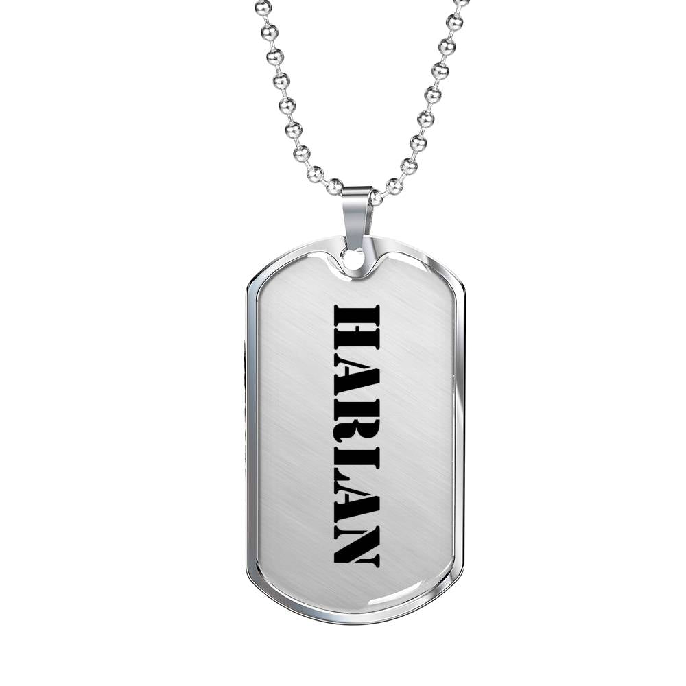 Harlan - Luxury Dog Tag Necklace