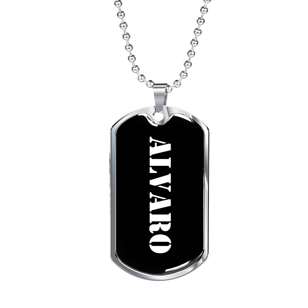Alvaro v2 - Luxury Dog Tag Necklace