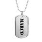 Marco - Luxury Dog Tag Necklace