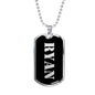 Ryan v3 - Luxury Dog Tag Necklace
