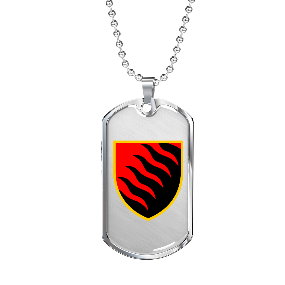 55th Artillery Brigade (Ukraine) - Luxury Dog Tag Necklace