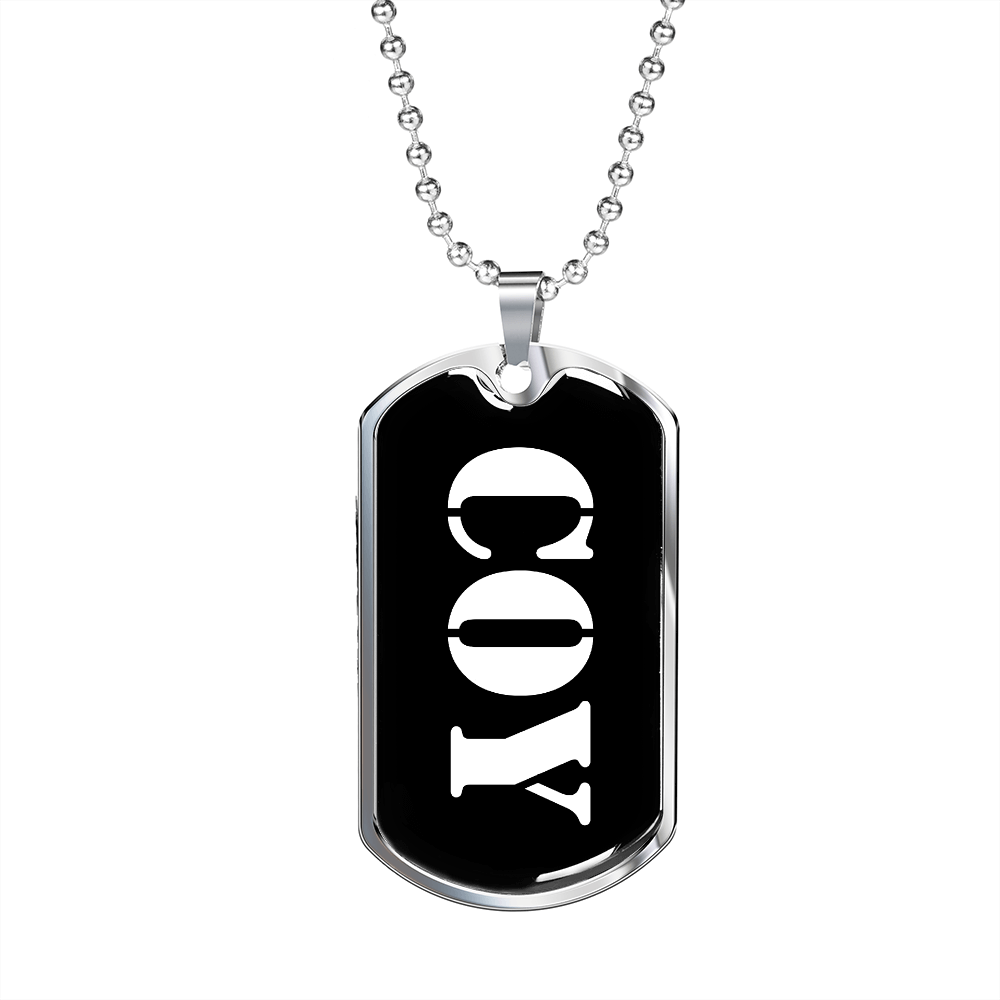 Coy v3 - Luxury Dog Tag Necklace