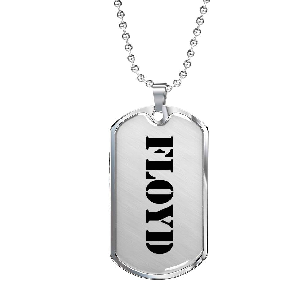 Floyd - Luxury Dog Tag Necklace