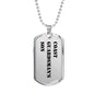 Coast Guardsman's Son - Luxury Dog Tag Necklace