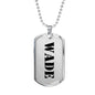 Wade - Luxury Dog Tag Necklace