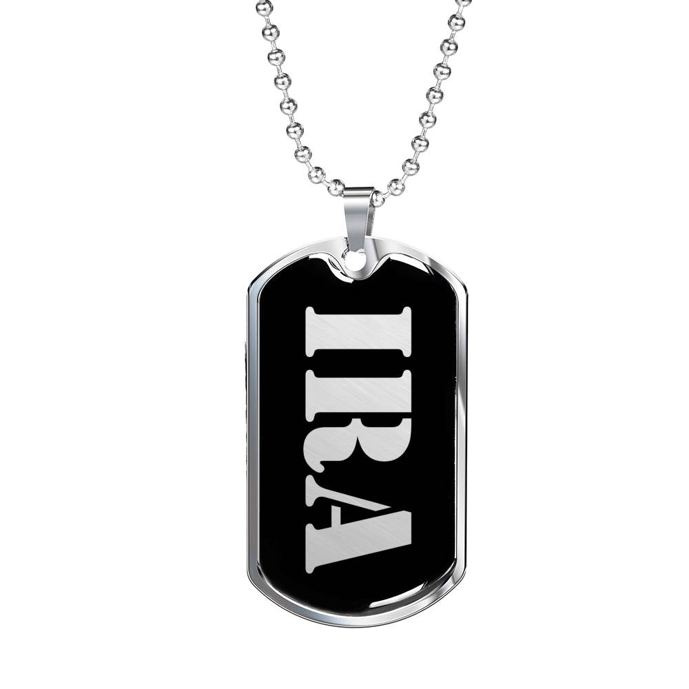 Ira v3 - Luxury Dog Tag Necklace