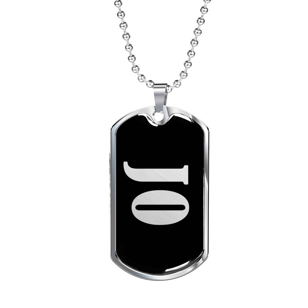 Jo v01s - Luxury Dog Tag Necklace