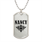 Nancy v01a - Luxury Dog Tag Necklace