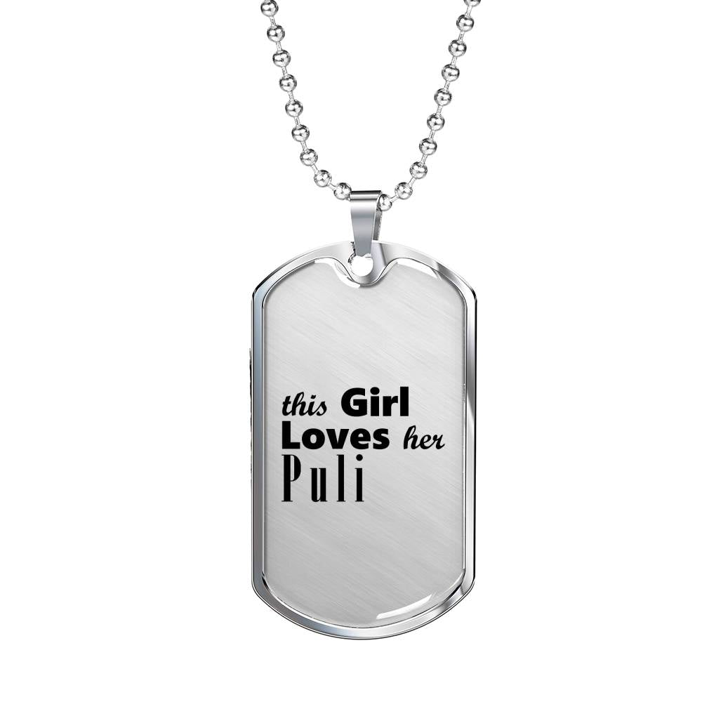 Puli - Luxury Dog Tag Necklace