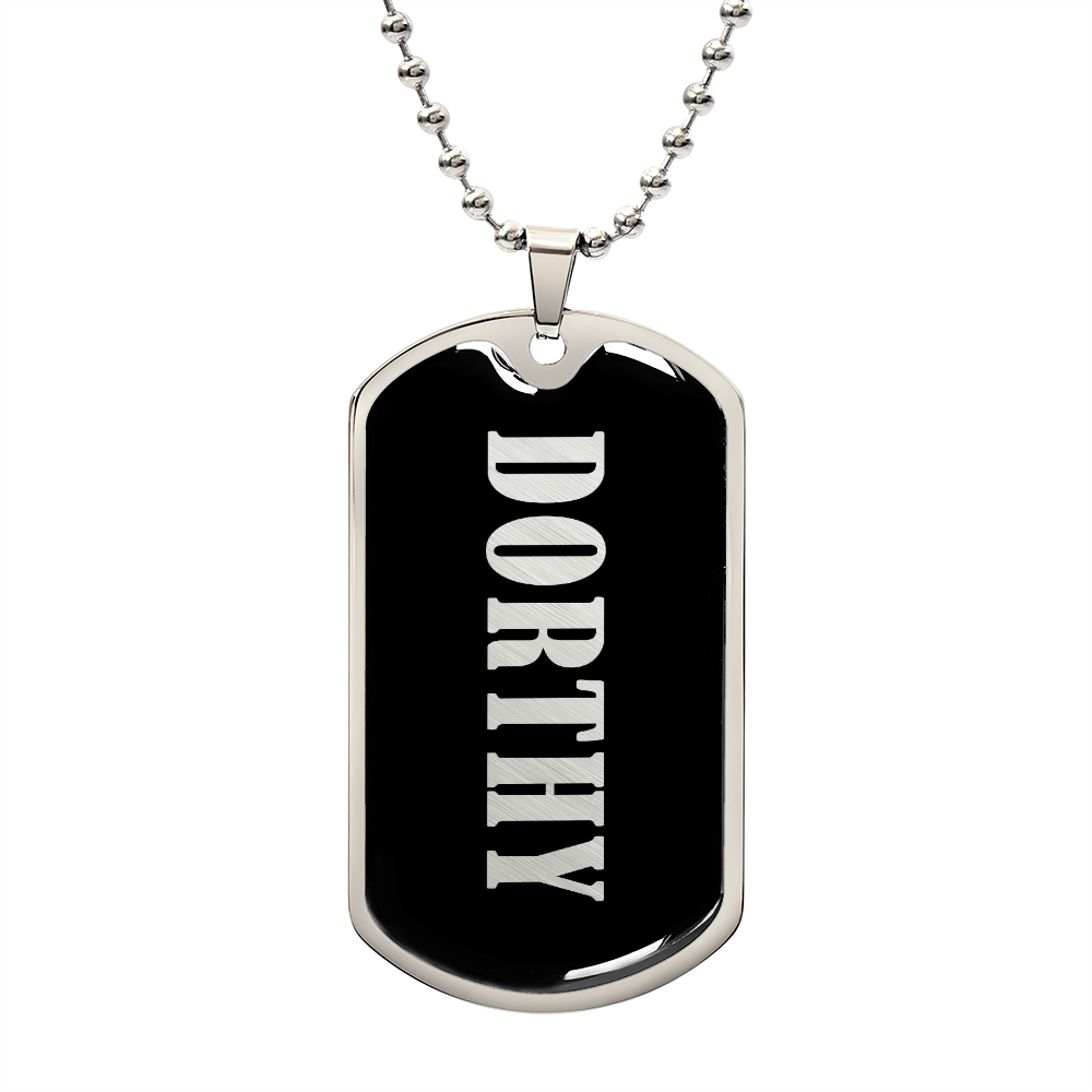 Dorthy v02 - Luxury Dog Tag Necklace