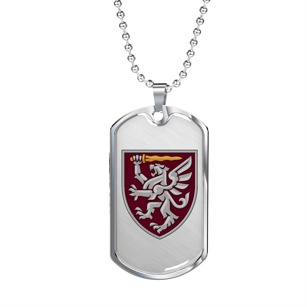 80th Air Assault Brigade (Ukraine) - Luxury Dog Tag Necklace
