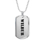 Wilbur - Luxury Dog Tag Necklace
