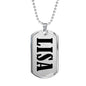 Lisa v01 - Luxury Dog Tag Necklace