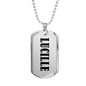 Lucille v01 - Luxury Dog Tag Necklace