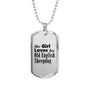 Old English Sheepdog - Luxury Dog Tag Necklace
