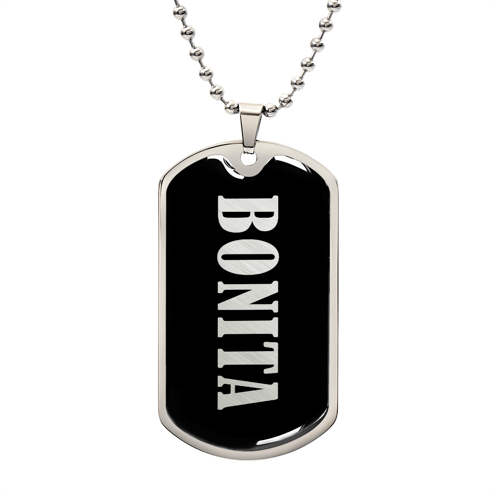 Bonita v02 - Luxury Dog Tag Necklace