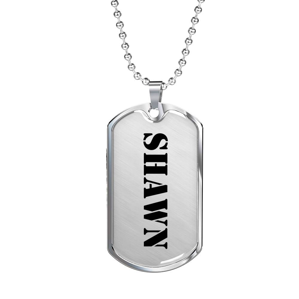 Shawn - Luxury Dog Tag Necklace