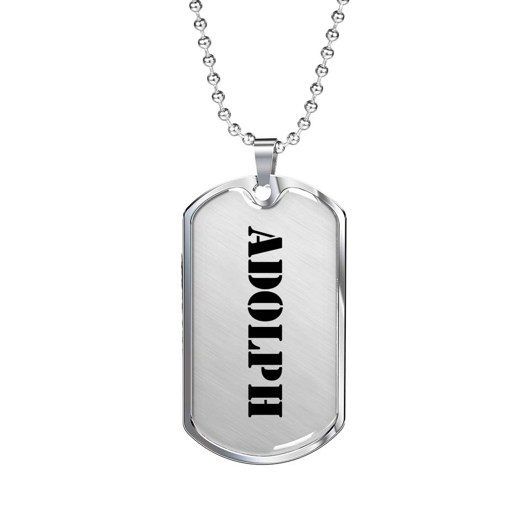 Adolph - Luxury Dog Tag Necklace