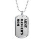 Army Ranger's Mom - Luxury Dog Tag Necklace