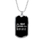 Kuvasz v2s - Luxury Dog Tag Necklace