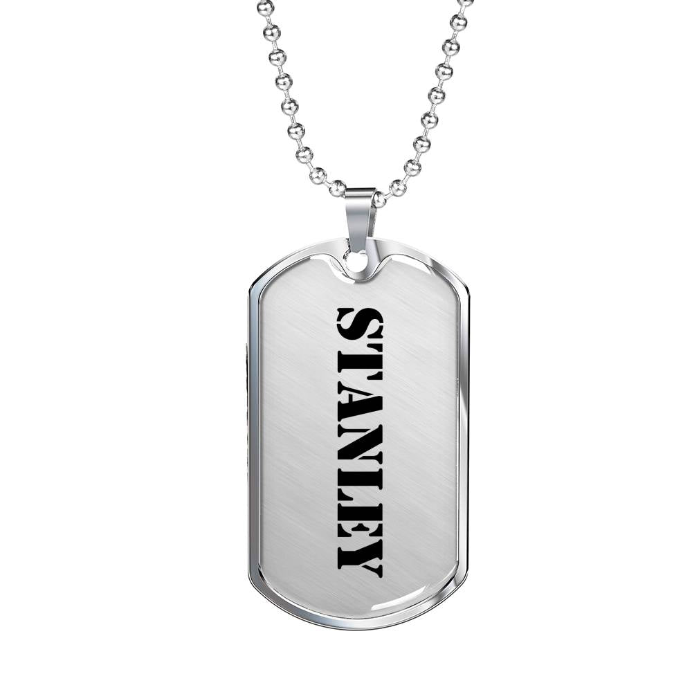Stanley - Luxury Dog Tag Necklace