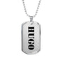 Hugo - Luxury Dog Tag Necklace