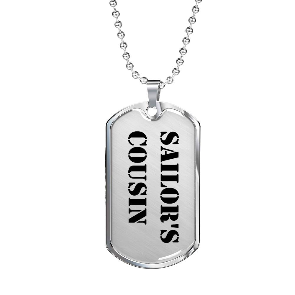 Sailor's Cousin - Luxury Dog Tag Necklace