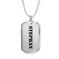 Stephan - Luxury Dog Tag Necklace