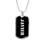 Javier v2 - Luxury Dog Tag Necklace
