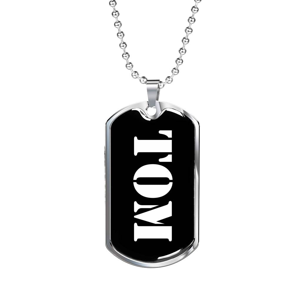 Tom v2 - Luxury Dog Tag Necklace