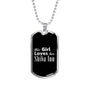Shiba Inu v2s - Luxury Dog Tag Necklace