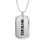 Michael - Luxury Dog Tag Necklace