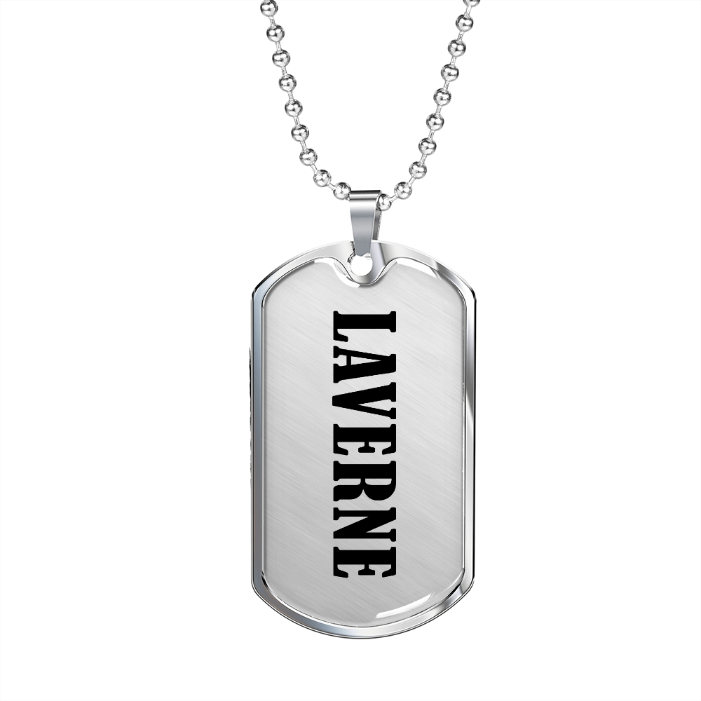 Laverne v01 - Luxury Dog Tag Necklace